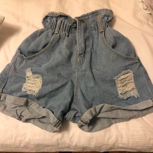 Romwe Jean Shorts